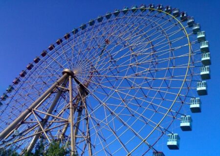 بزرگترین چرخ و فلک‌های ایران و جهان / بلندترین چرخ و فلک ایران (اینفوگرافی)