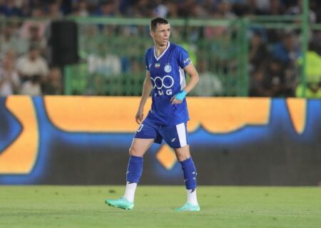 گل اول استقلال به پیکان توسط آسانی (فیلم)