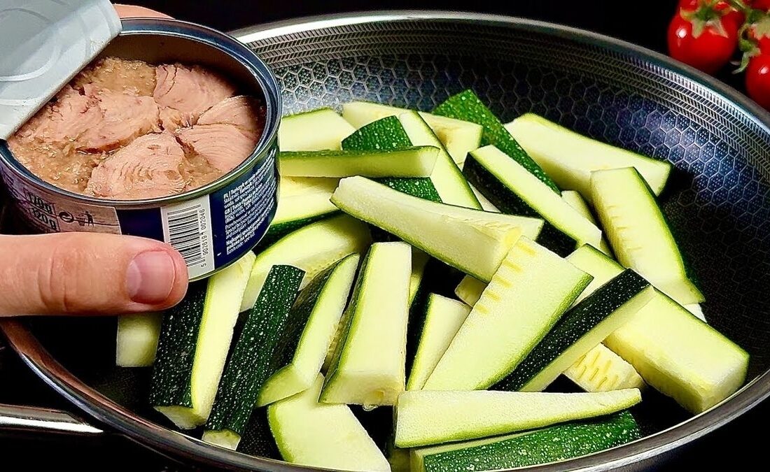 با کدو سبز و تن ماهی این غذای جدید آمریکایی را درست کنید (فیلم)