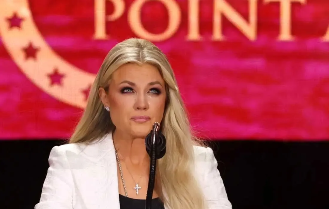 اریکا کرک در مراسم یادبود “چارلی کرک” قاتل همسرش را بخشید (فیلم)