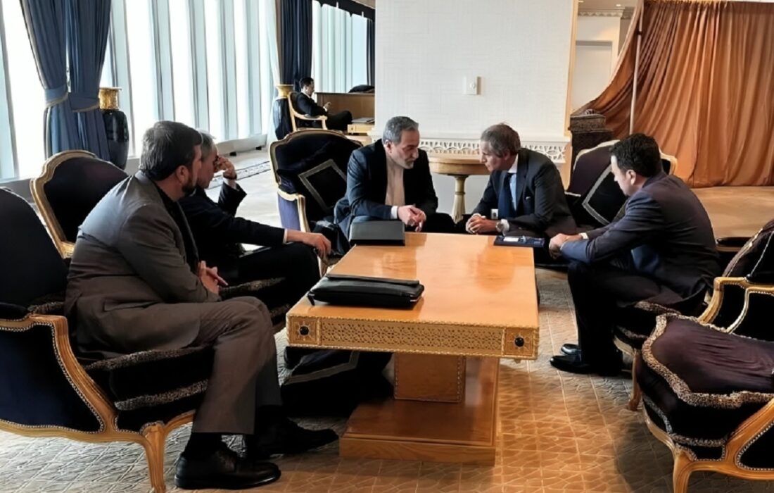 دیدار مجدد عراقچی و گروسی در نیویورک (فیلم)