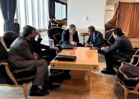 دیدار مجدد عراقچی و گروسی در نیویورک (فیلم)