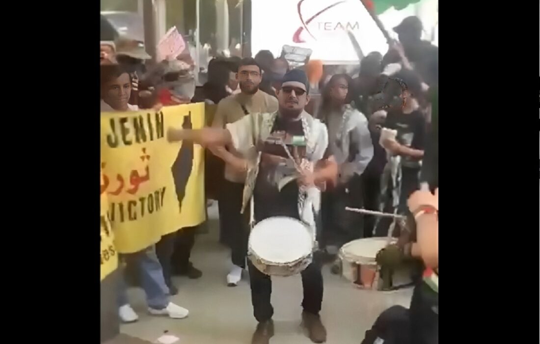 تظاهرات علیه نتانیاهو مقابل مقر سازمان ملل در نیویورک (فیلم)