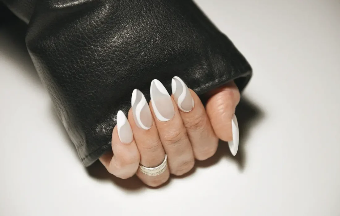 مدل ناخن نوک تیز فرنچ ، طراحی شیک برای هر مناسبت