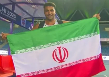 نخستین مدال کاروان ایران درو شد؛ برنز پارادوومیدانی جهان بر گردن امان‌الله پاپی