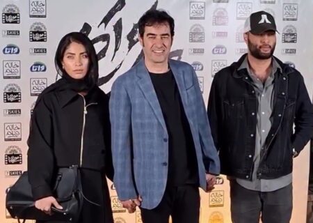 حضور شهاب حسینی با خانواده در مراسم افتتاحیه فیلم جدیدش