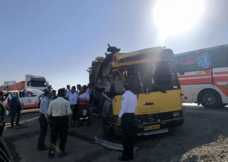 اعلام اسامی جانباختگان حادثه واژگونی اتوبوس حامل دانشجویان در سمنان