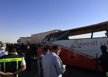 سانحه مرگبار در مصر: تصادف اتوبوس با 8 کشته و 14 زخمی