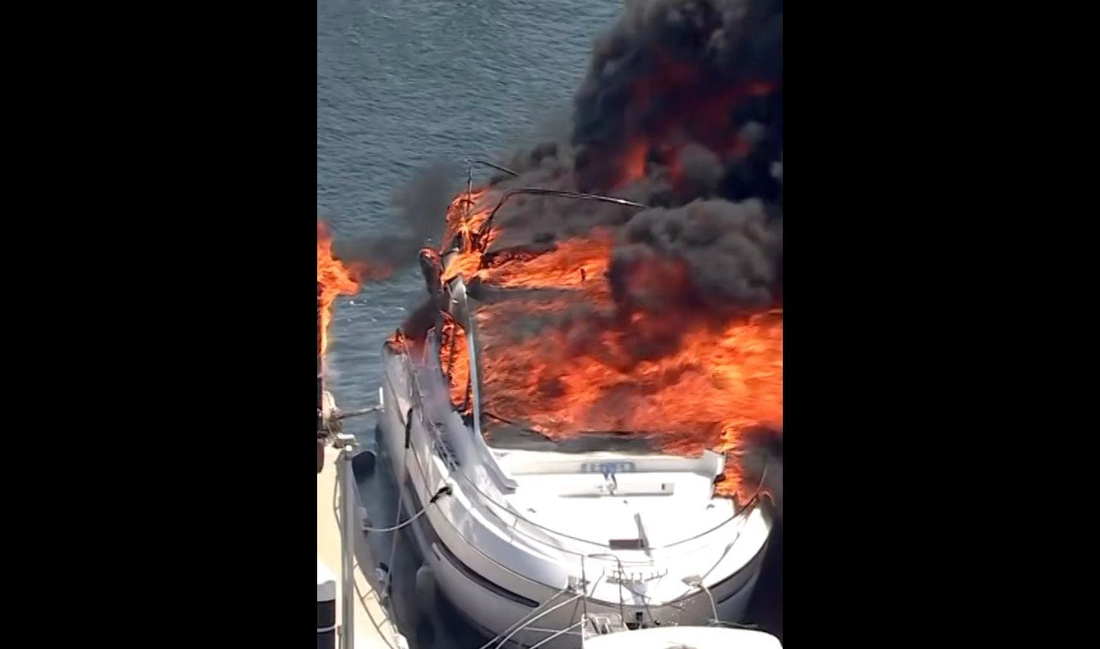 مهار آتشسوزی گسترده در قایق تفریحی ۵ میلیون دلاری در استرالیا