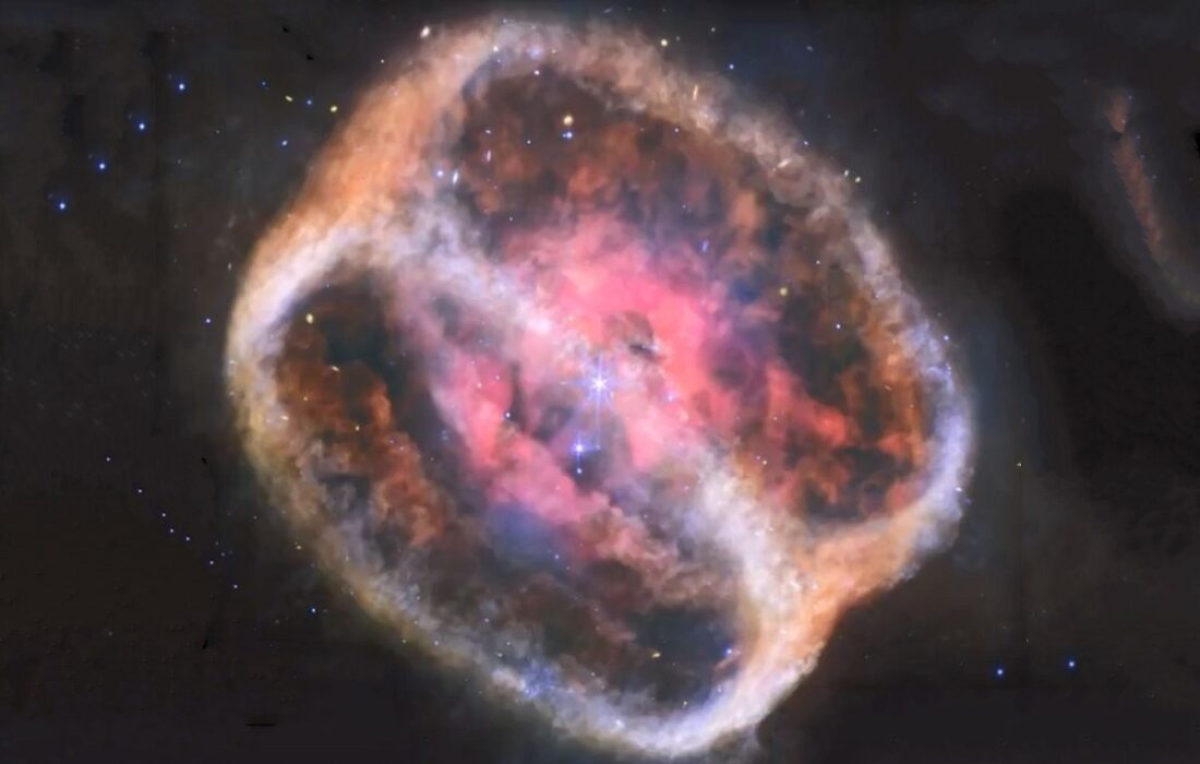 رونمایی جیمز وب از تصویر خیرهکننده سحابی سیارهای NGC۱۵۱۴