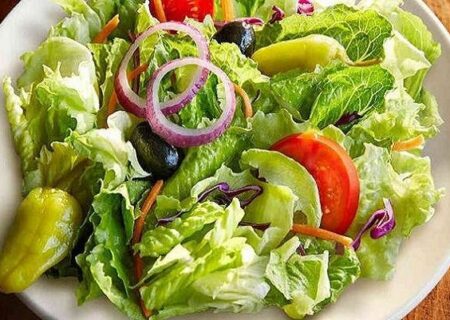 سالاد نمی تواند جایگزین شام باشد