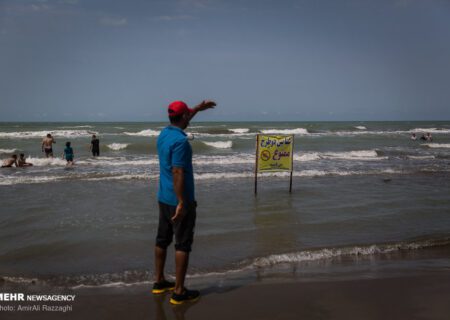 نجات ۶۴ نفر از غرق شدن طی سه روز گذشته در دریای مازندران