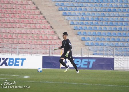 ویدیو| دبل سیو نیازمند مانع گل اول ازبکستان مقابل ایران شد