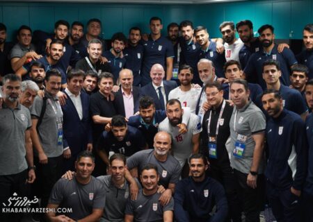خنده‌های اجباری تیم ملی در رختکن بعد از شکست تلخ! +عکس