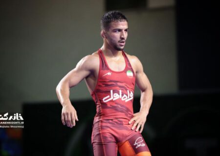 ویدیو| آزادکار ۱۹ ساله ایران مقابل حریف مکزیکی ضربه فنی شد!