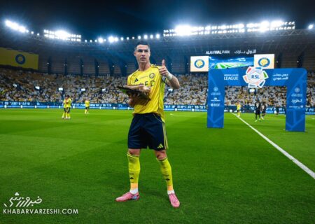 کفش طلا به رونالدو رسید/ کریستیانو پادشاه گل عربستان در ۴۰ سالگی +عکس