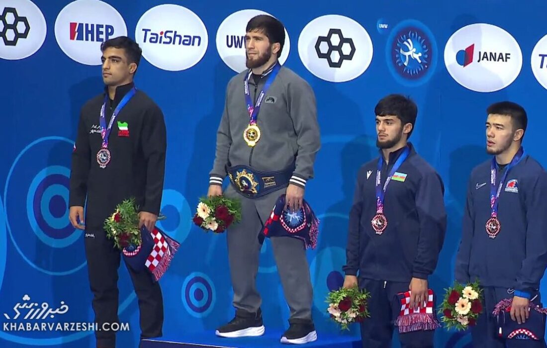 ویدیو| مدال نقره احمد جوان با شکست ۱۱ – ۲ مقابل زائور اوگویف روس