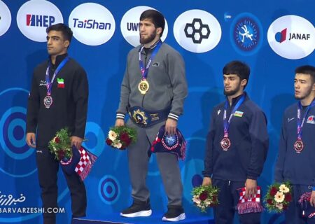 ویدیو| مدال نقره احمد جوان با شکست ۱۱ – ۲ مقابل زائور اوگویف روس