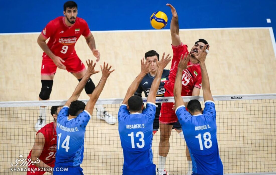 ویدیو| خلاصه والیبال ایران ۳ – تونس ۱ با گزارش انگلیسی