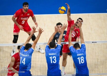 ویدیو| خلاصه والیبال ایران ۳ – تونس ۱ با گزارش انگلیسی