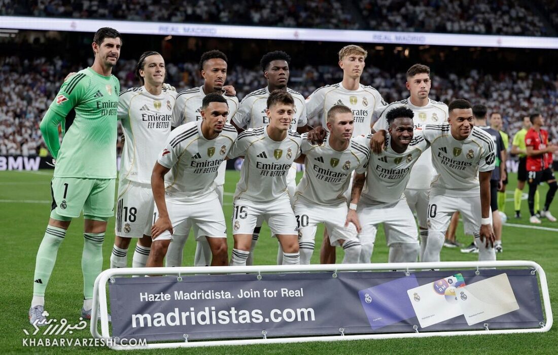 ترکیب رسمی رئال مادرید مقابل تیم قزاقستانی مشخص شد؛ اوج غیرت کهکشانیها! +تصاویر