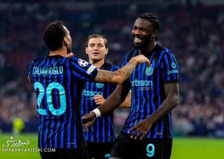 ویدیو| خلاصه بازی آژاکس صفر – اینتر ۲ با گزارش عربی؛ درخشش تورام!