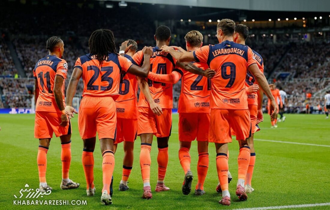 ویدیو| خلاصه بازی نیوکاسل و بارسلونا با گزارش عادل فردوسی‌پور