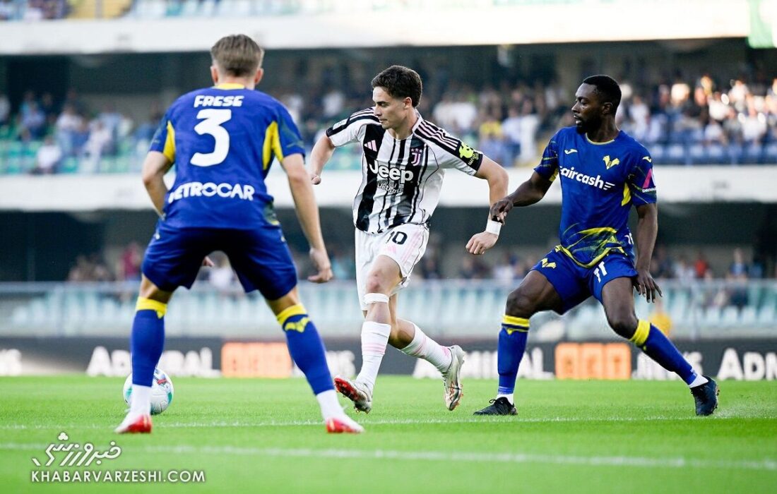 توقف بدموقع بانوی پیر/ صدرنشینی یوونتوس متزلزل شد