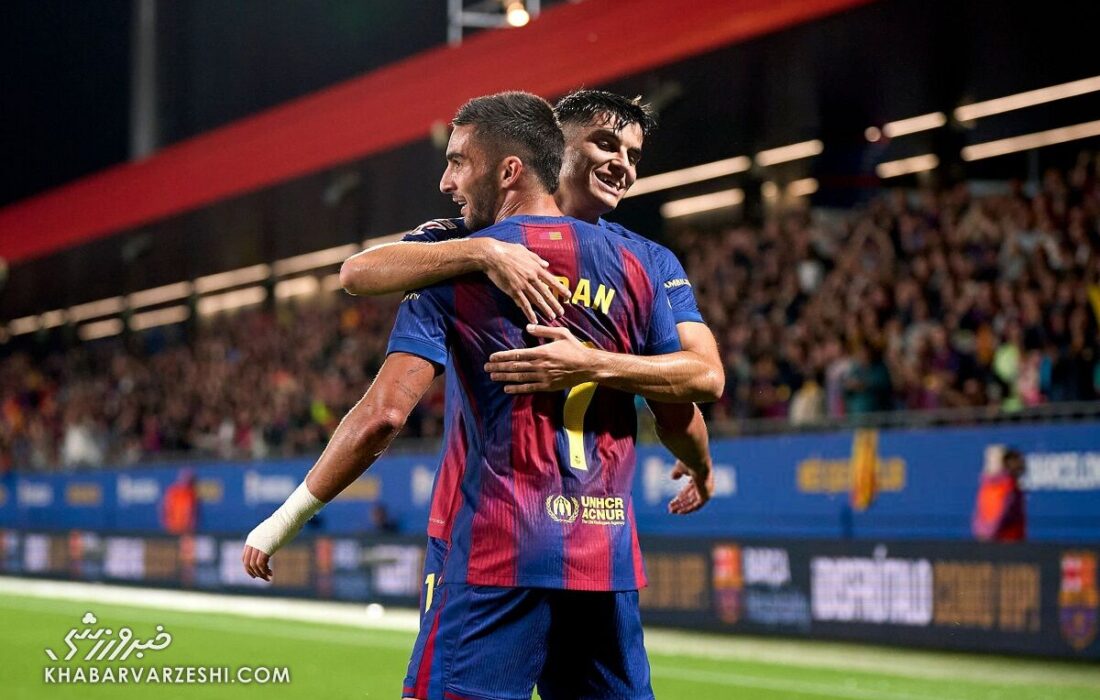 بارسلونا ۳ – ختافه ۰/ تیم فلیک سایه به سایه در تعقیب رئال