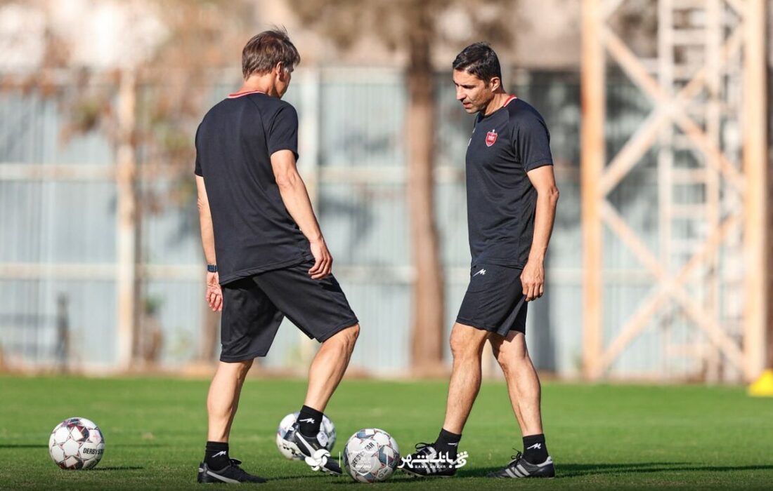 هاشمیان به دنبال حل مشکل گلزنی؛ پرسپولیس «ایستگاهی» تمرین کرد