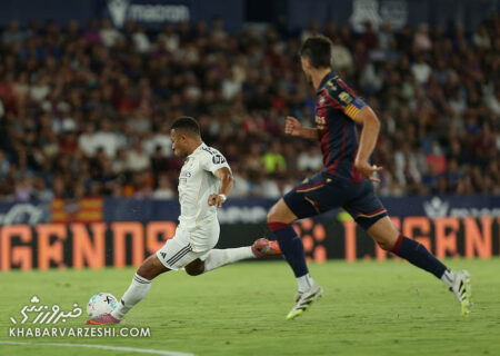 ویدیو| خلاصه بازی لوانته ۱ – رئال مادرید ۴/ امباپه بریس کرد