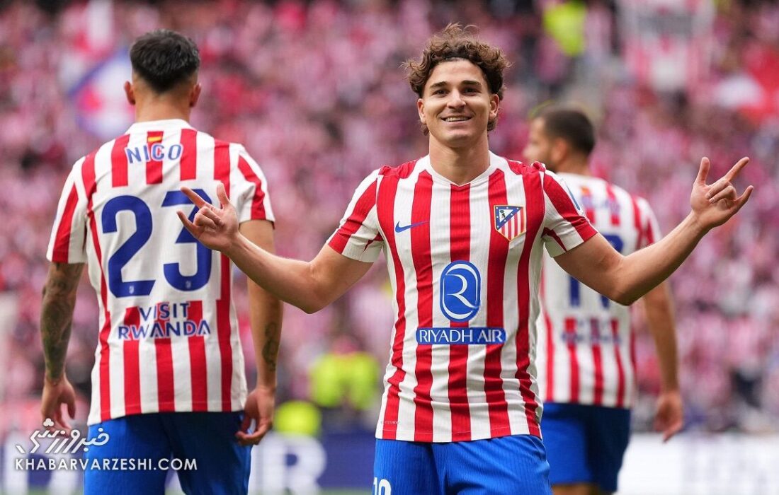 گل تماشایی خولیان آلوارز؛ اتلتیکو ۳ – رئال ۰ + ویدیو