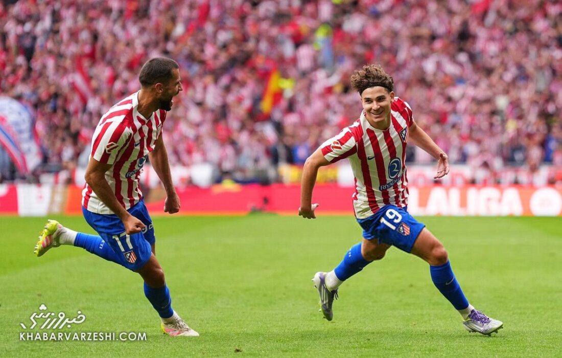دبل آلوارز؛ گل چهارم اتلتیکو به رئال را ببینید + ویدیو