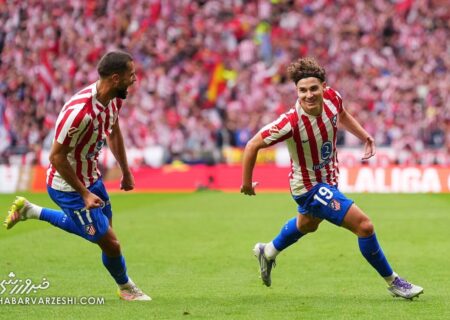 دبل آلوارز؛ گل چهارم اتلتیکو به رئال را ببینید + ویدیو