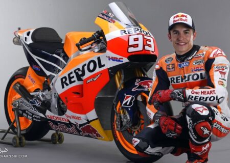 ویدیو| اشک‌های مارک مارکز؛ مرور خاطرات تلخ و شیرین قهرمان موتورسواری روی سکو