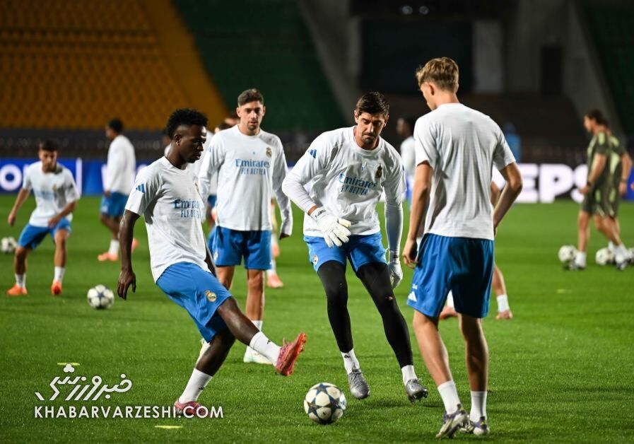 گزارش تصویری از تمرینات رئال مادرید در قزاقستان
