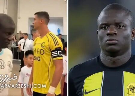 رفتار عجیب رقیب سابق با رونالدو در زمین مسابقه