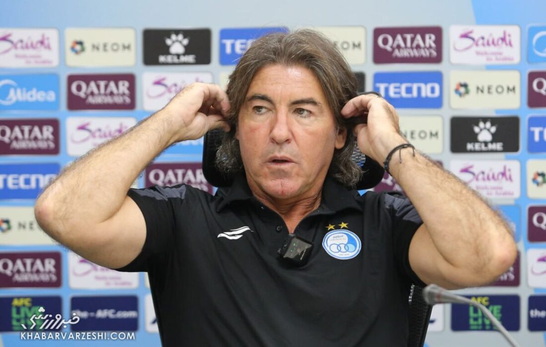 ساپینتو: من چنین حرفی نزدهام! / تا نتیجه 4 بر یک مقابل الوصل، کنترل بازی دست ما بود!