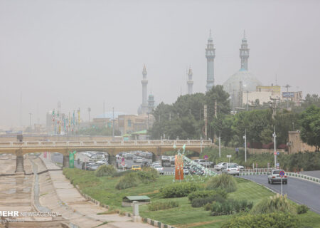کیفیت هوای قم در وضعیت «خطرناک» قرار گرفت