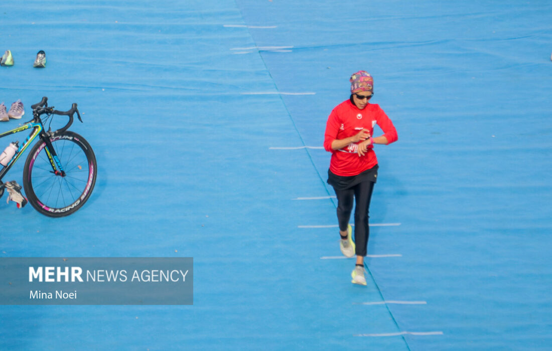 ملی‌پوشان دواتلون قم در اردوی تیم ملی برای حضور در قهرمانی آسیا