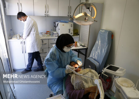 بیمارستان صحرایی برای کمک به بیماران نیازمند در دزفول راه‌اندازی شد