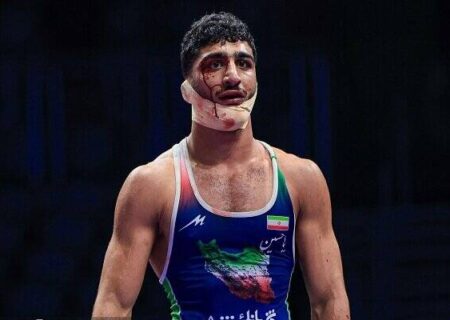 دانیال سهرابی به مدال برنز رسید؛ درخشش جوان ایرانی با صورت زخمی +فیلم