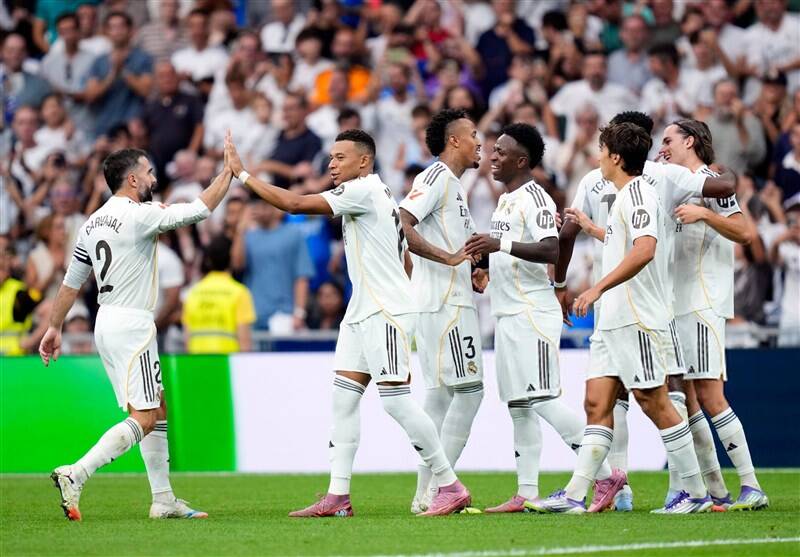 امباپه روی خط گلزنی؛ رئال مادرید به پنجمین برد پیاپی رسید +فیلم