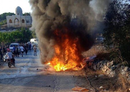 حمله پهپادی رژیم صهیونیستی به بنت جبیل در جنوب لبنان ۴ شهید برجای گذاشت