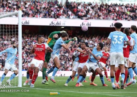 فیلم/ خلاصه دیدار آرسنال ۱-۱ منچسترسیتی