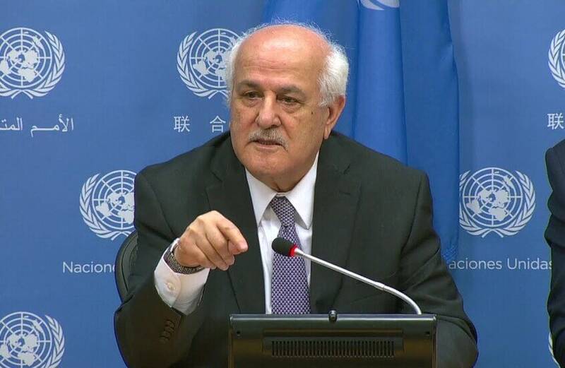 ریاض منصور: بهرسمیت شناختن فلسطین، اقدامی تاریخی است