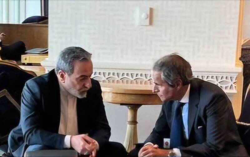 فیلم/ دومین دیدار و رایزنی عراقچی و گروسی در نیویورک