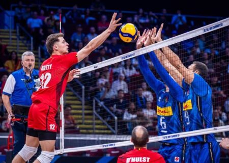 صعود والیبال ایتالیا به نیمه‌نهایی قهرمانی جهان