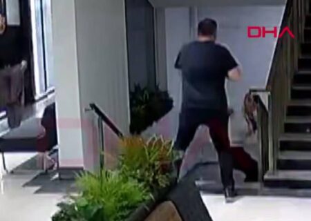 فیلم/ لحظه قتل هولناک همسر سابق در ترکیه