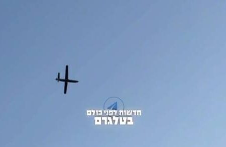 فیلم/ لحظۀ اصابت پهپاد یمنی به ایلات اشغالی